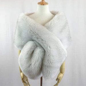 Faux Fur Shawl
